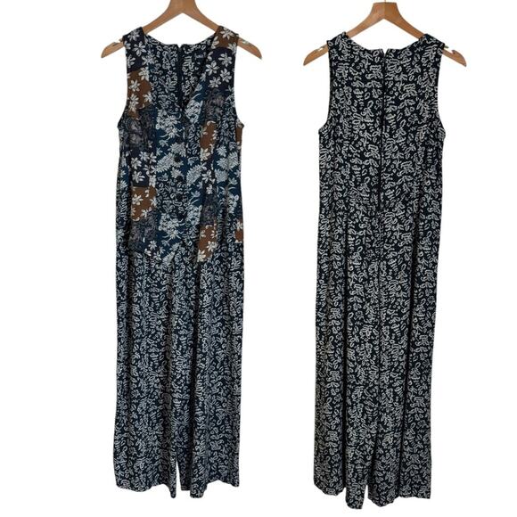 Vintage Jamie Brooke Floral Cottagecore Button Up‎ Vest Jumpsuit Women’s Medium - Picture 11 of 11